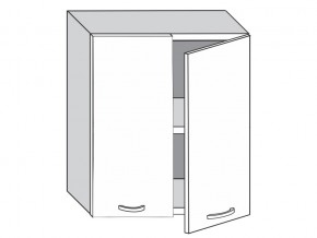 1.60.2 Шкаф настенный (h=720) на 600мм с 2-мя дверцами в Кусе - kusa.mebel74.com | фото