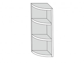 19.30.0р Полка угловая (h=913) радиусная  ЛДСП УНИ в Кусе - kusa.mebel74.com | фото