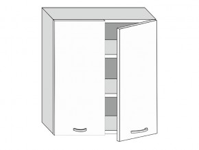 19.80.2 Шкаф настенный (h=913) на 800мм с 2-мя дверцами в Кусе - kusa.mebel74.com | фото