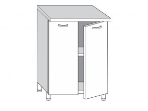 2.60.2 Шкаф-стол на 600мм с 2-мя дверцами в Кусе - kusa.mebel74.com | фото