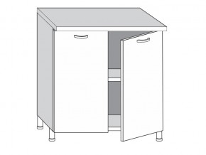 2.80.2 Шкаф-стол на 800мм с 2-мя дверцами в Кусе - kusa.mebel74.com | фото
