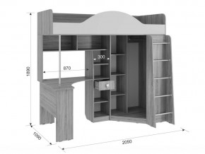 Детский комплекс Фэнтези в Кусе - kusa.mebel74.com | фото 2