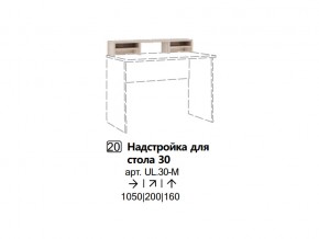 Дополнительно можно приобрести Надстройка для стола 30 (Полка) в Кусе - kusa.mebel74.com | фото