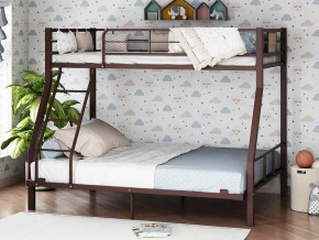 Двухъярусная кровать Гранада-1 140 Коричневый в Кусе - kusa.mebel74.com | фото