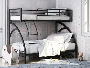 Двухъярусная кровать Виньола 2 Черная в Кусе - kusa.mebel74.com | фото
