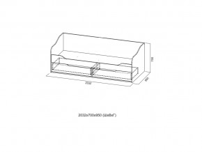 Диван-кровать №1 Ясень анкор светлый в Кусе - kusa.mebel74.com | фото 2