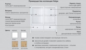 Гостиная модульная Хельга белая в Кусе - kusa.mebel74.com | фото 6