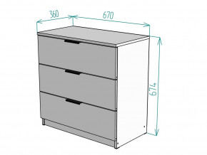 Комод Anna K215 ЯАС в Кусе - kusa.mebel74.com | фото 3