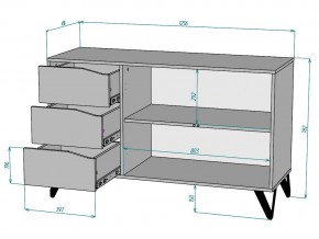 Комод Дельта K104 в Кусе - kusa.mebel74.com | фото 3