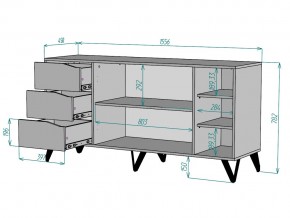 Комод Дельта K105 в Кусе - kusa.mebel74.com | фото 3