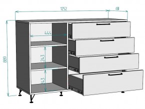 Комод Лофт K69 в Кусе - kusa.mebel74.com | фото 3