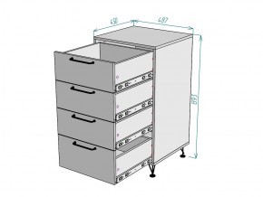 Комод Лофт K75 в Кусе - kusa.mebel74.com | фото 3