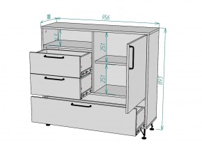 Комод Лофт K88 в Кусе - kusa.mebel74.com | фото 3