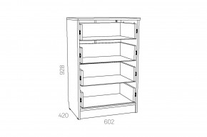 Комод Оливия НМ 040.38 Х в Кусе - kusa.mebel74.com | фото 3