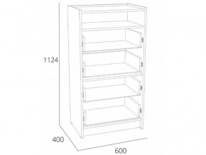 Комод Оттавия НМ 011.03 Антрацит в Кусе - kusa.mebel74.com | фото 2