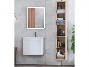 Комплект мебели в ванную Grani 600 белый подвесной в Кусе - kusa.mebel74.com | фото