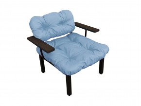 Кресло Дачное серая подушка в Кусе - kusa.mebel74.com | фото