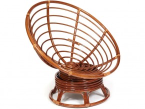 Кресло-качалка Papasan w 23/01 B с подушкой Pecan, флок Олива в Кусе - kusa.mebel74.com | фото 4