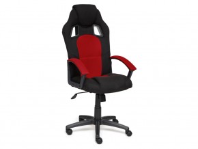 Кресло компьютерное Driver ткань черный/красный в Кусе - kusa.mebel74.com | фото