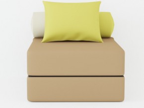Кресло-кровать Коста Brown apple cream в Кусе - kusa.mebel74.com | фото 3