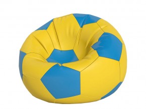 Кресло-мешок Мяч большой желтый в Кусе - kusa.mebel74.com | фото 1
