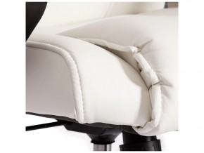 Кресло офисное Bergamo хром белый в Кусе - kusa.mebel74.com | фото 4