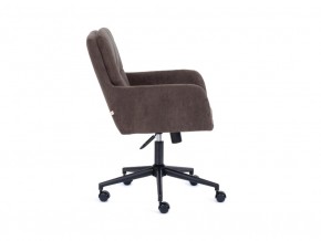 Кресло офисное Garda флок коричневый в Кусе - kusa.mebel74.com | фото 3