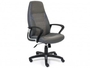 Кресло офисное Inter флок серый в Кусе - kusa.mebel74.com | фото 1