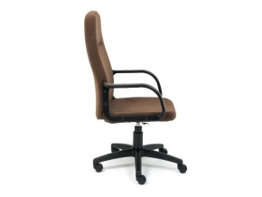 Кресло офисное Leader флок коричневый в Кусе - kusa.mebel74.com | фото 3