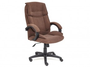 Кресло офисное Oreon флок коричневый в Кусе - kusa.mebel74.com | фото