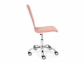 Кресло офисное Rio флок розовый/белый в Кусе - kusa.mebel74.com | фото 3