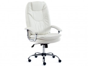 Кресло офисное Softy lux кожам белый в Кусе - kusa.mebel74.com | фото