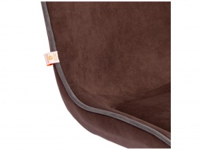 Кресло офисное Style флок коричневый в Кусе - kusa.mebel74.com | фото 4