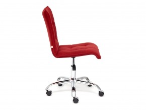 Кресло офисное Zero флок бордовый в Кусе - kusa.mebel74.com | фото 3