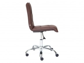 Кресло офисное Zero кожзам коричневый в Кусе - kusa.mebel74.com | фото 3