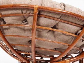 Кресло Papasan 23/01 W с подушкой Pecan, экошерсть Коричневый в Кусе - kusa.mebel74.com | фото 4