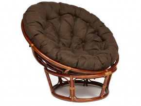 Кресло Papasan 23/01 W с подушкой Pecan, ткань Коричневый в Кусе - kusa.mebel74.com | фото