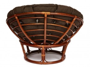 Кресло Papasan 23/01 W с подушкой Pecan, ткань Коричневый в Кусе - kusa.mebel74.com | фото 2