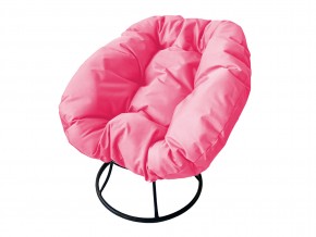 Кресло Пончик без ротанга розовая подушка в Кусе - kusa.mebel74.com | фото