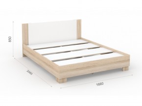 Кровать 160 со встроенным основанием под матрас в Кусе - kusa.mebel74.com | фото