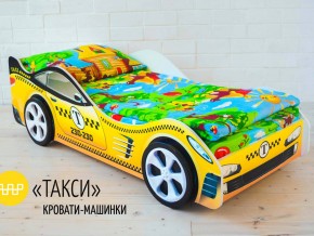 Кровать детская машина Такси в Кусе - kusa.mebel74.com | фото 2