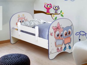 Кровать детская с фотопечатью без ящика Совята 700*1400 в Кусе - kusa.mebel74.com | фото