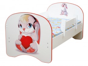 Кровать детская с фотопечатью без ящика Зайчик 800*1900 в Кусе - kusa.mebel74.com | фото