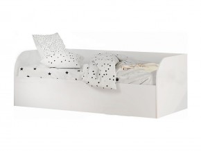 Кровать детская Трио с подъёмным механизмом КРП-01 белый в Кусе - kusa.mebel74.com | фото