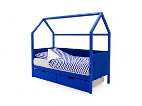 Кровать-домик мягкий Svogen с ящиками синий в Кусе - kusa.mebel74.com | фото 1