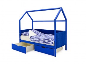 Кровать-домик мягкий Svogen с ящиками синий в Кусе - kusa.mebel74.com | фото 3