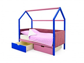 Кровать-домик мягкий Svogen с ящиками синий-лаванда в Кусе - kusa.mebel74.com | фото 3