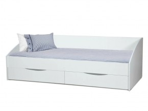 Кровать Фея-3 симметричная 2000х900 белый в Кусе - kusa.mebel74.com | фото 1