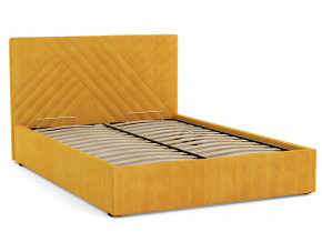 Кровать Гамма 1600 с основанием велюр тенерифе куркума в Кусе - kusa.mebel74.com | фото 2