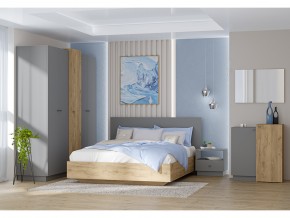 Кровать Квадро арт.031-М1 1400 Графит в Кусе - kusa.mebel74.com | фото 2